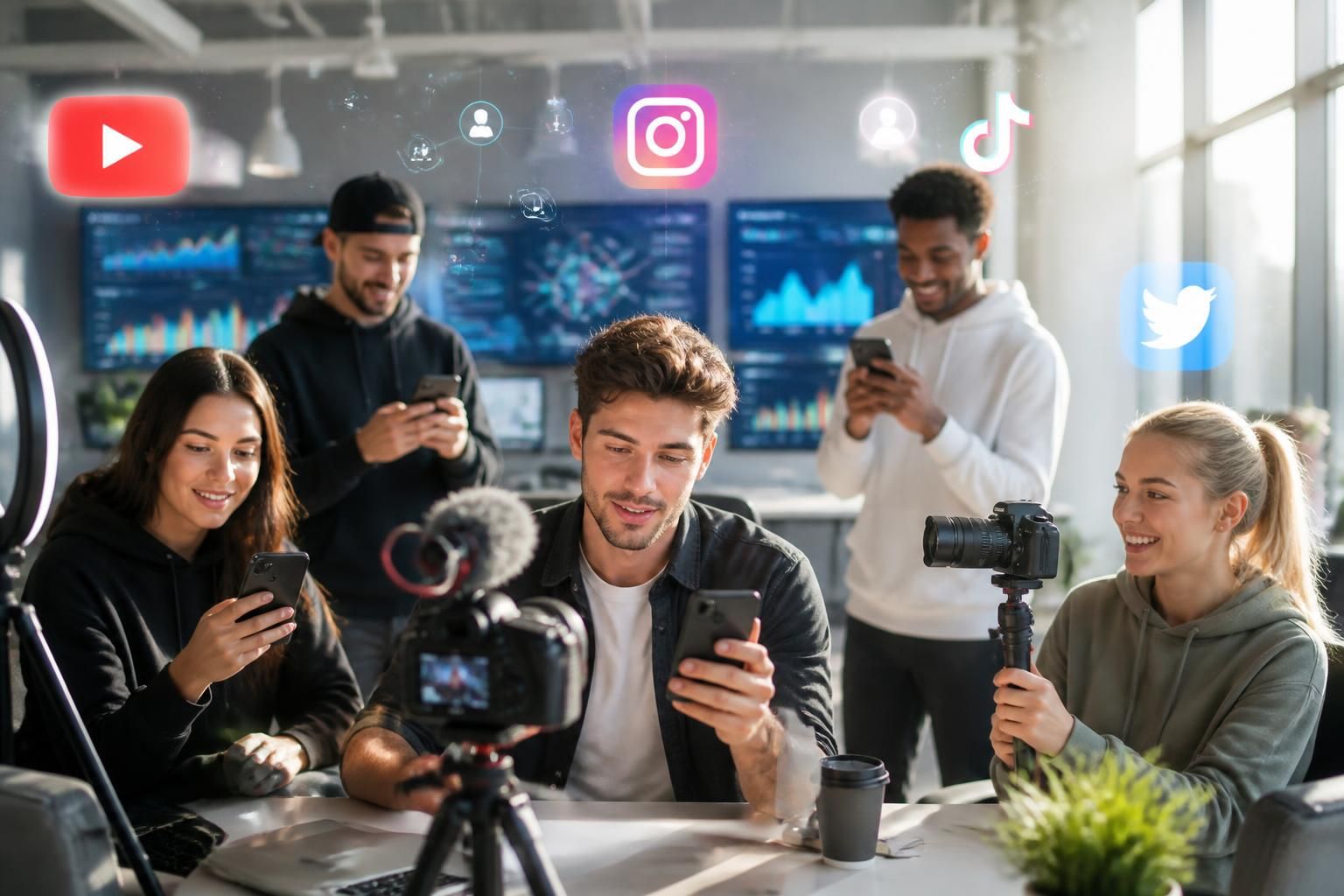 découvrez le classement des youtubers français et analysez comment les réseaux sociaux influencent leur croissance et popularité.