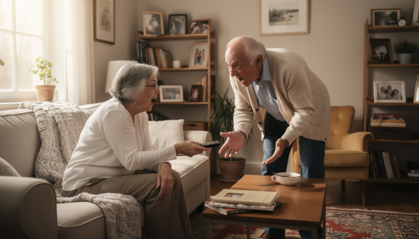 découvrez l'évolution touchante d'huguette et raymond dans scènes de ménage, un couple qui traverse les âges avec humour et complicité.