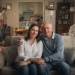 découvrez l'histoire touchante de huguette et raymond dans scènes de ménage, un couple qui traverse les âges avec humour et complicité.