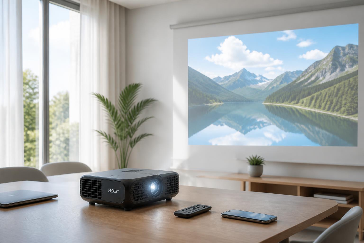 découvrez comment optimiser la luminosité de votre mini vidéoprojecteur acer en pièce claire grâce à des méthodes simples et efficaces pour une projection nette et lumineuse.
