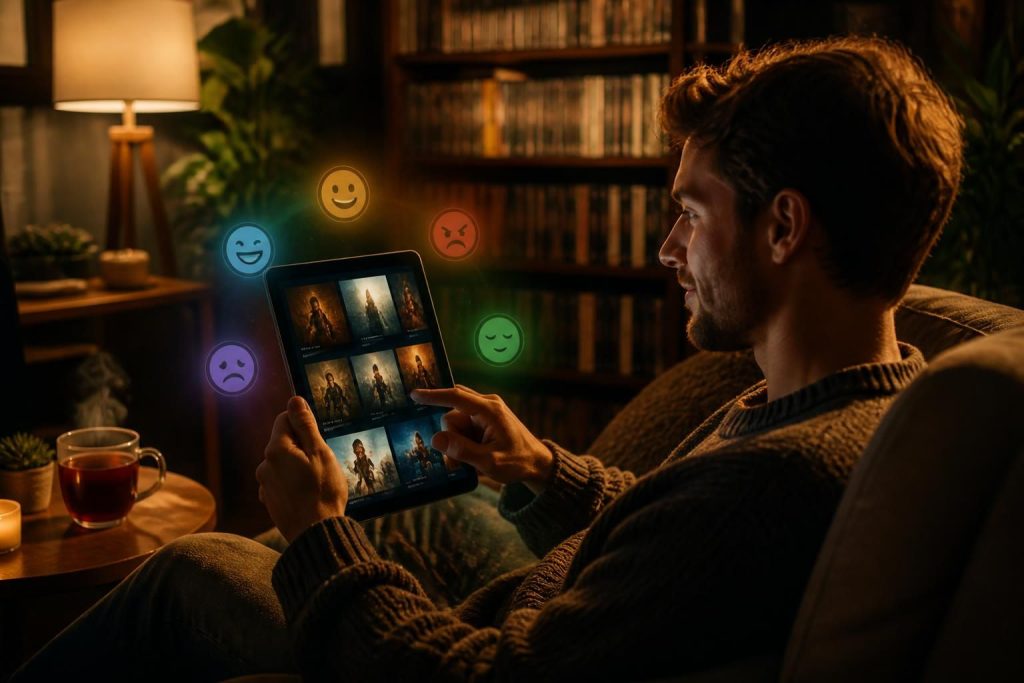 découvrez what is my film, le service unique de recommandations de films adaptées à vos humeurs. trouvez le film parfait pour chaque moment et ressentez l'émotion idéale à travers une sélection personnalisée.